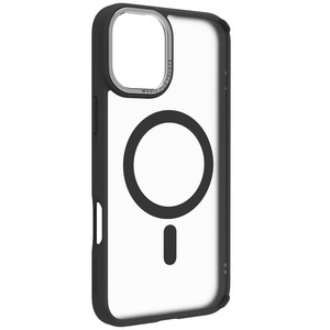 MUVIT FRANCE COQUE MAGSAFE 2M MAT FROST IPHONE 16 PLUS Noir