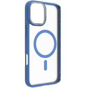 MUVIT FRANCE COQUE MAGSAFE 2M MAT FROST IPHONE 16 PLUS Bleu