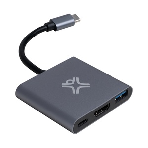 Hub USB-C 3 ports Gris