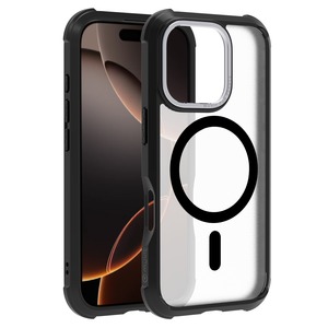 COQUE MAGSAFE 3M MAT FROST IPHONE 16 PRO Noir