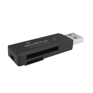 LECTEUR DE CARTES SD-MICROSD Noir