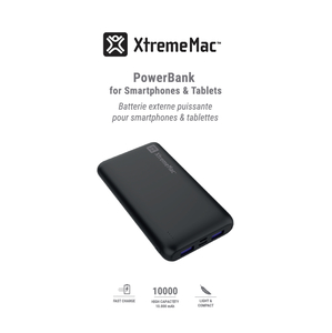 Batterie nomade 10000mAh Noir