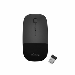 SOURIS OPTIQUE SANS FIL 3 BOUTONS USB AMBIDEXTRE SILENCEUSE Noir