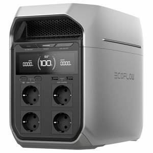 DELTA 3 PLUS PORTABLE POWER STATION Gris