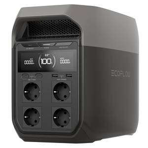 DELTA 3 PORTABLE POWER STATION Noir
