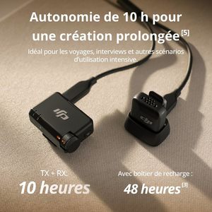 MIC MINI 1 TX + 1 RX Noir