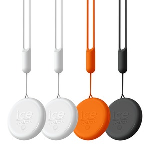 ICE TAG 1.0 - WHITE X2 - BLACK - ORANGE - 4PCS Multicouleur