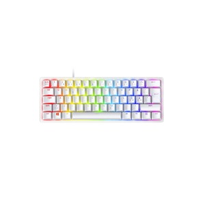 RAZER | CLAVIER HUNTSMAN MINI - EDITION MERCURY SWITCH ROUGE Blanc