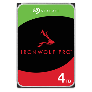 DISQUE DUR 4TO INTERNE SATA 3,5 POUCES IRONWOLF Noir