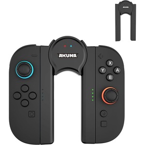 GRIP JOY-CONS ET CHARGE CYBER V06 POUR SWITCH2 NOIR Noir