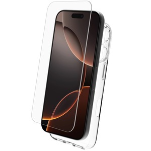 PACK COQUE SOUPLE + VERRE TREMPE IPHONE 17 PRO Transparent