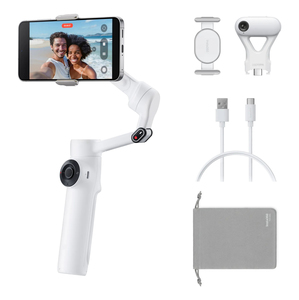 INSTA360 FLOW 2 AI TRACKER BUNDLE SUMMIT WHITE Blanc