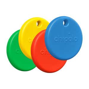 POP TRACKER PORTE CLE X4 APPLE ANDROID ROUGE BLEU JAUNE VERT