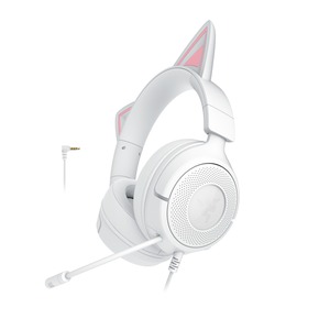 RAZER | CASQUE FILAIRE KRAKEN KITTY V3 X BLANC Blanc