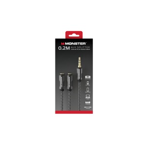 ESSENTIALS MINICABLE REPARTITEUR AUDIO STEREOJACK3,5M 2X3,5F