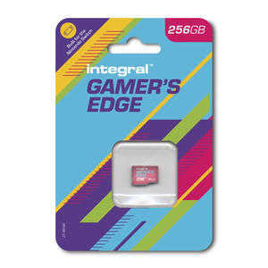 Carte microSDXC 256Go GAMER'S EDGE compatible Nintendo Switch Rose