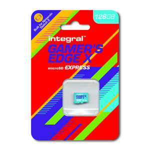 Carte microSDXC Express GAMER'S EDGE X compatible Nintendo Switch 2 Bleu