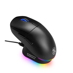 AKUMA | SOURIS GAMING OTAKU M06WL 7200 DPI RGB SANS FIL AVEC BASE NOIRE
