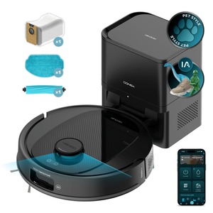 Robot aspirateur CONGA Y80 Noir