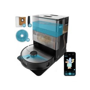 Robot aspirateur CONGA X100 Noir