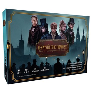 Jeu d'enquêtes immersives LES MYSTERES DE THORNFIELD TOME I Marron