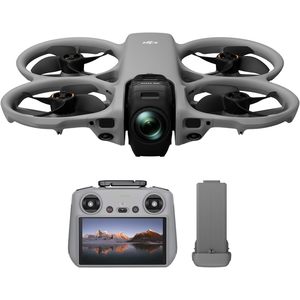 Drone FPV 360° 8K HDR avec radiocommande à écran intégré Gris