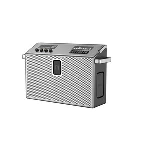 ENCEINTE BLUETOOTH LARGE AURACAST 96W Gris métal