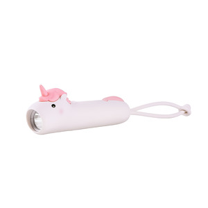 Lampe torche silicone Licorne KawaiiTech Licorne
