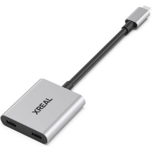 Adaptateur XREAL Hub Power & Play pour Lunettes AR XREAL Gris