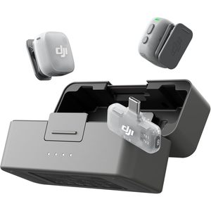 DJI Mic Mini 2 (2 TX + 1 Mobile RX + Boîtier de charge) Noir