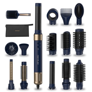 Brosse multistyles CERAMICCARE 14IN1 AIRGLAM LUXURY Noir