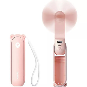 Ventilateur portable LIFE 8 PLUS 4000 MAh Rose