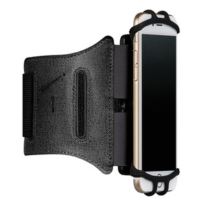Brassard universel pour smartphone taille 6 pouces Noir