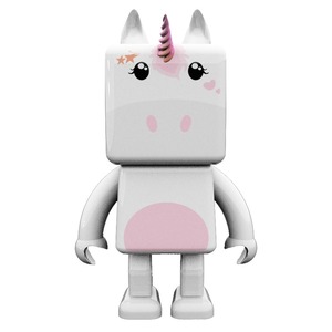 Enceinte Bluetooth Dancing animals Blanc / Rose