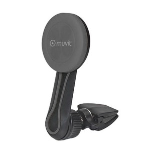 SUPPORT VOITURE MAGNETIQUE GRILLE MAG 360+ : MOBILES 80MM Noir