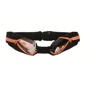 Ceinture de sport universel double poche Xtens Orange