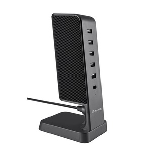 Hub de charge 5USB + type C PD30W Gris