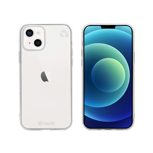 COQUE SOUPLE MUVIT FOR CHANGE RECYCLETEK TRANSPARENTE IPHONE 13 Transparent