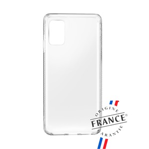 COQUE CRYSTAL SOFT RENFORCEE MUVIT FOR FRANCE SAMSUNG GALAXY A41 Transparent