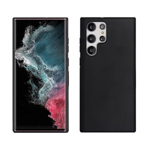 COQUE RECYCLETEK SOUPLE NOIR MUVIT FOR CHANGE SAMSUNG GALAXY S22 ULTRA