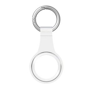 AIRTAG MUVIT KEYCHAIN Transparent / blanc