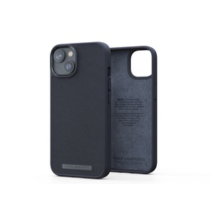 COQUE CUIR VERITABLE IPHONE 14 NJORD Noir