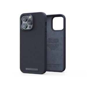 COQUE CUIR VERITABLE IPHONE 14 PRO MAX NJORD Noir