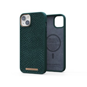 COQUE MAGSAFE CUIR DE SAUMON IPHONE 14 MAX NJORD Vert