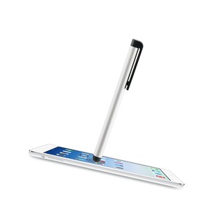 Pack 2 stylet pour iPhone et iPad Acier argenté