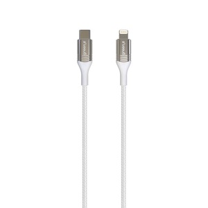 greene lightning type c 1,2 tressé avec attache blanc Blanc