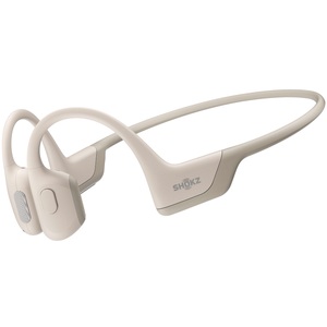 CASQUE BT CONDUCTION OSSEUSE OPEN RUN PRO SHOKZ Beige