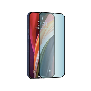 VERRE TREMPE ANTI LUMIERE BLEUE IPHONE 14 PLUS/13 PRO MAX TIGER GLASS PLUS Transparent / Teal