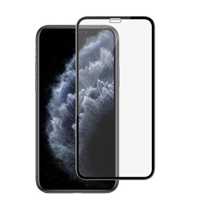 Film de protection en verre trempé incurvé dédié machine pour iPhone XS Max