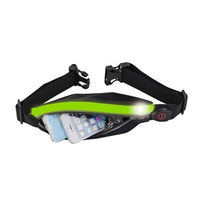 Ceinture éclairante 1 poche Xtens Vert